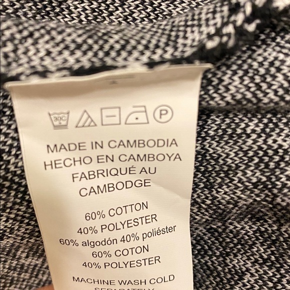 Michael Kors Monogram Black and White Sweater - Picture 3 of 5